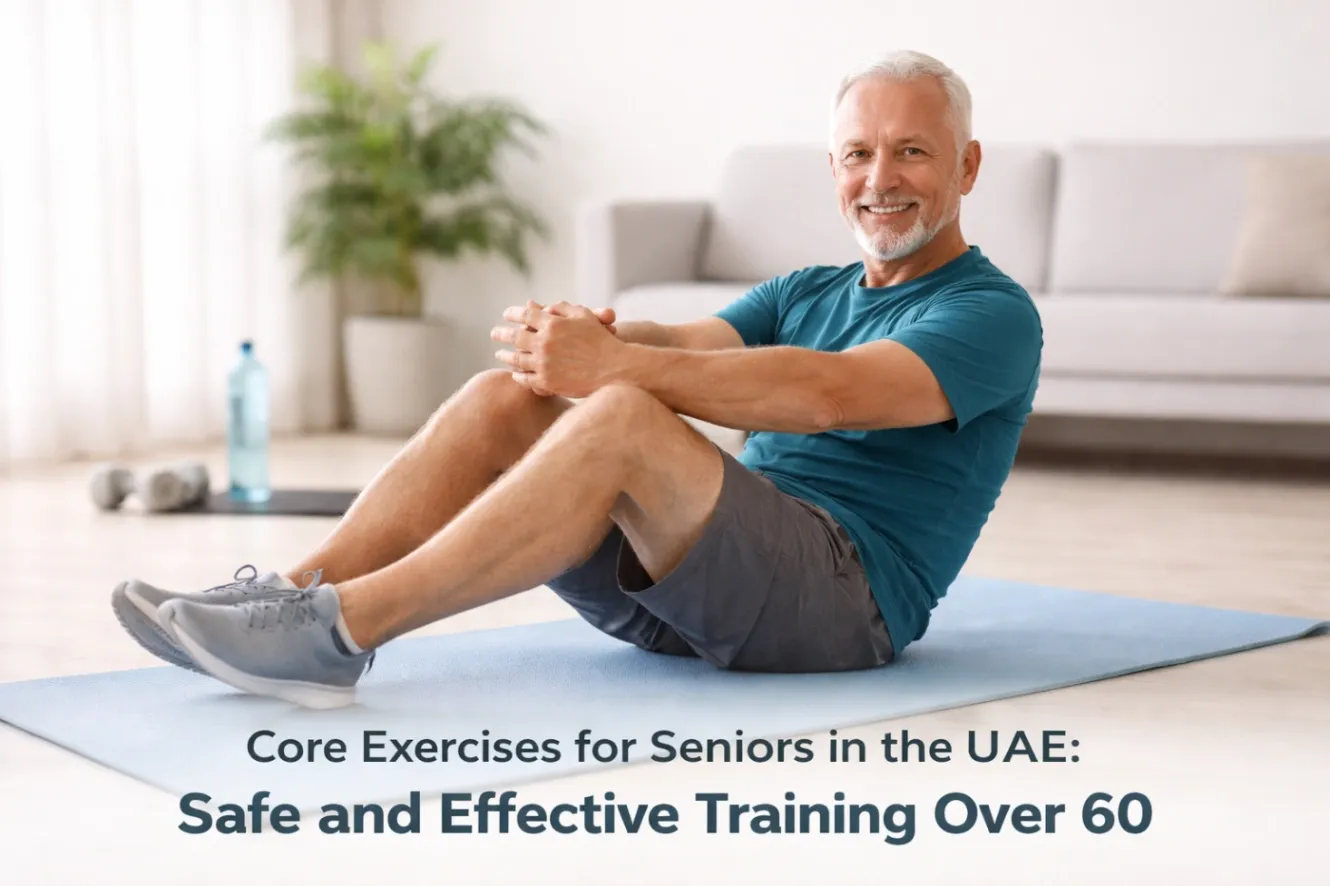 Core Exercises for Seniors in the UAE: Safe and Effective Training Over 60