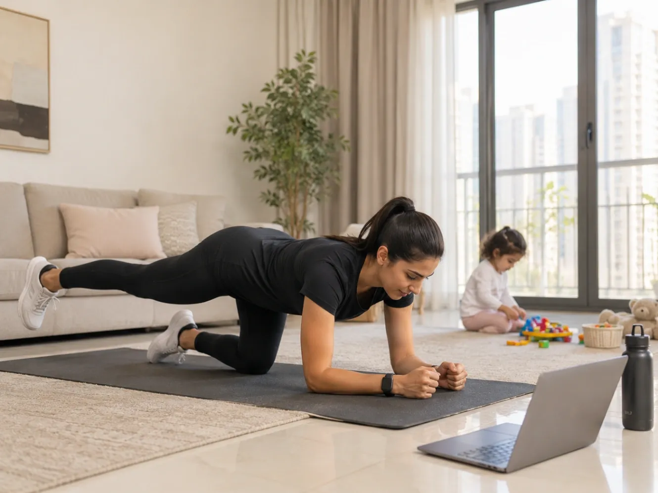 Home Workouts for Busy Mums in Abu Dhabi: Effective Training Around Your Schedule